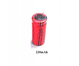 Pin tụ 3.2V 220mAh dòng xả 10C (Siêu tụ Oxit Mangan sạc nhanh, xả nhanh)