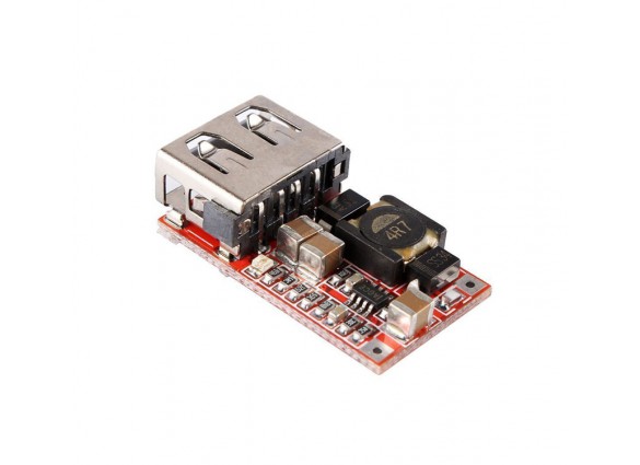 Mạch nguồn hạ áp, giảm áp DC đầu ra 5V 3A USB sạc điện thoại Mạch nguồn hạ áp, giảm áp DC đầu ra 5V 3A USB sạc điện thoại