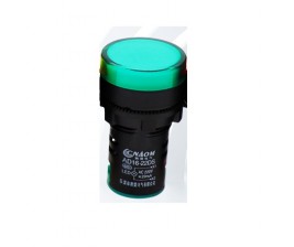 Đèn báo 24V 22mm AD16-22DS (xanh)