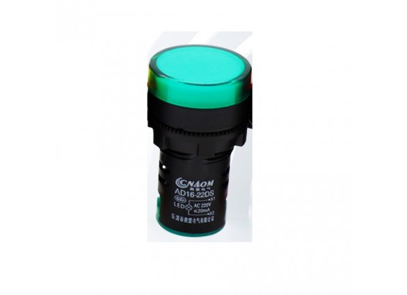 Đèn báo 24V 22mm AD16-22DS (xanh) Đèn báo 24V 22mm AD16-22DS (xanh)