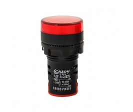 Đèn báo 220V 22mm AD16-22DS (đỏ)
