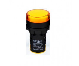  Đèn báo 220V 22mm AD16-22DS (vàng)
