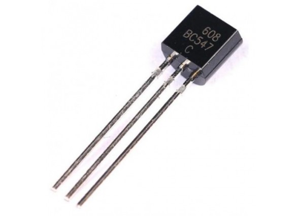 BC547 - 0.2A/50V NPN 300MHz