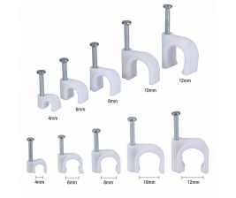 Nẹp cố định dây điện 10mm (Gói 100 cái)