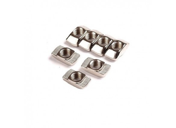 Ốc nhôm định hình 20x20 (Lỗ ren M5) Ốc nhôm định hình 20x20 (Lỗ ren M5)