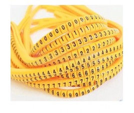  Bộ 10 sợi đánh số dây 0-9 (1.0mm) - 20CM