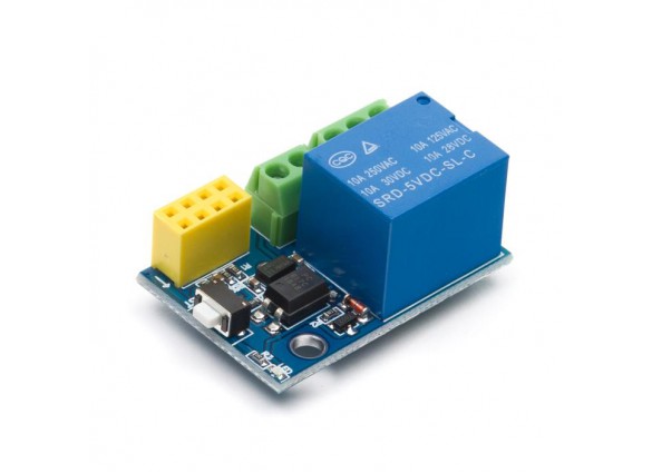 Kit Wifi ESP8266 ESP-01S đóng ngắt relay Kit Wifi ESP8266 ESP-01S đóng ngắt relay