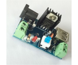 Mạch nguồn hạ áp, giảm áp DC LM7805 đầu ra 5V USB