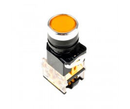 Nút nhấn 22mm LA38-11BN (vàng)
