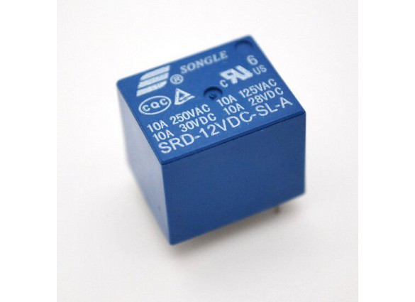 Relay 12V 10A SONGLE SRD-12VDC-SL-C (5 chân)