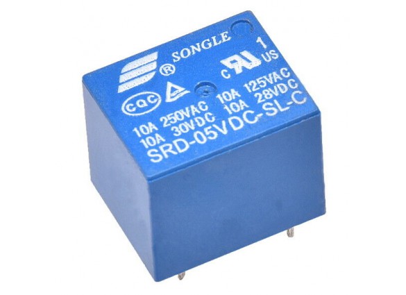 Relay 5V 10A SONGLE SRD-05VDC-SL-C (5 chân)